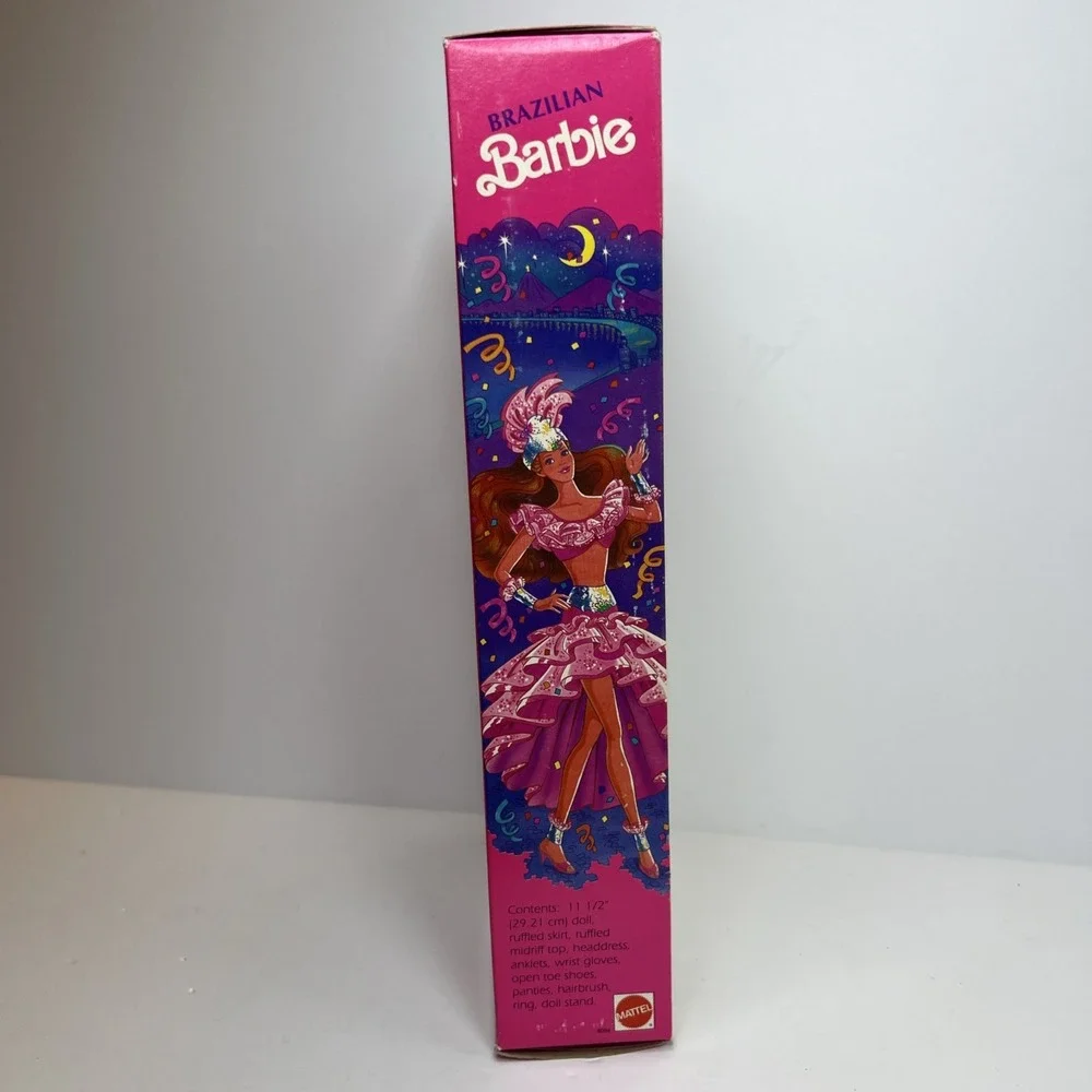 1989 Brazilian Barbie #9094 Dolls of the World NIB Vintage Mattel